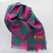 Scarf, Wool, PLAIN weave, Lindsay Tartan